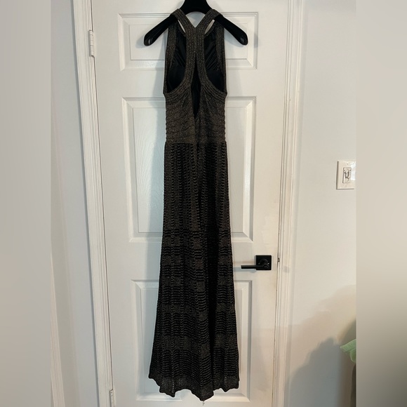 M Missoni Evening lined Gown Black & Metallic Sleeveless with Crew Neck
Size 44 - Picture 8 of 16